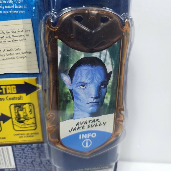 James Cameron’s AVATAR movie Jake Sully 4" Figure Webcam i-tag Mattel Toys 2009 - Picture 4 of 4